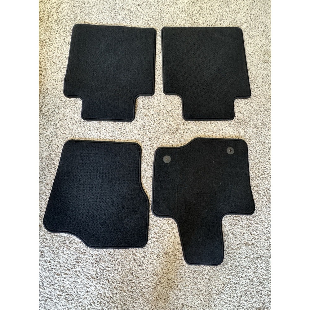 OEM Ford F150 2021-2023 Carpet Floor Mats 4Pc Black ML3B-1613017-AAW‎